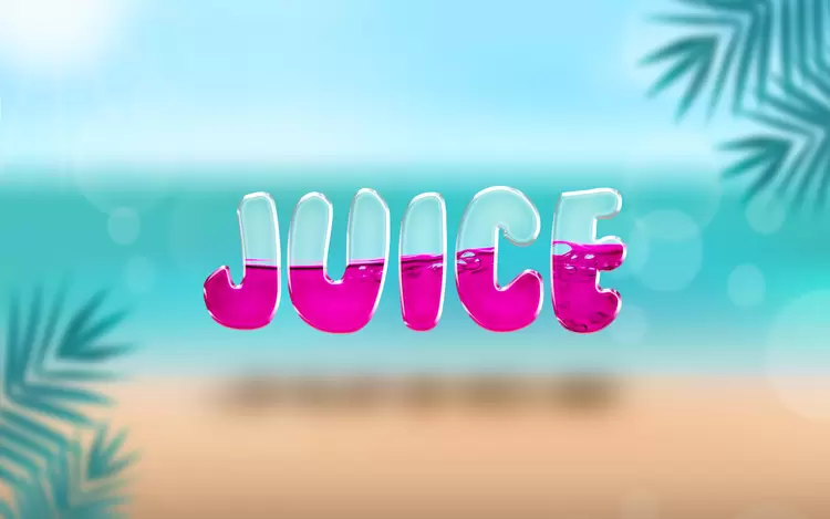 JUICE艺术字