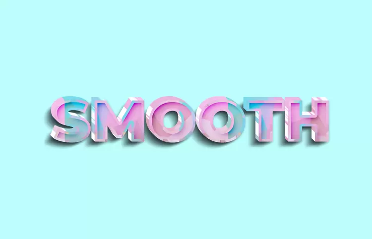 SMOOTH艺术字