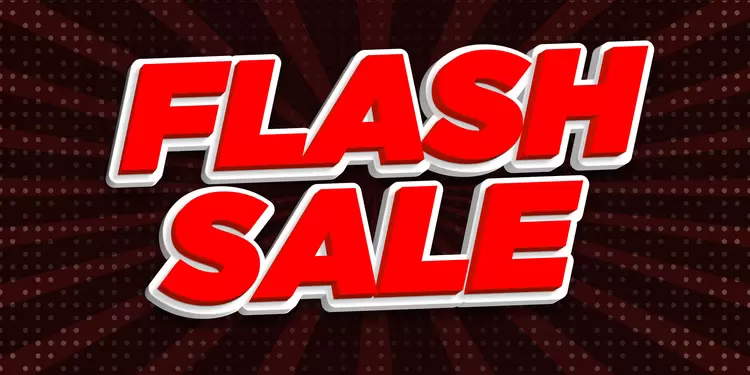FLASH-SALE艺术字