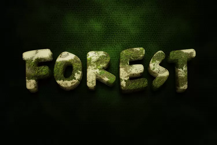 FOREST艺术字