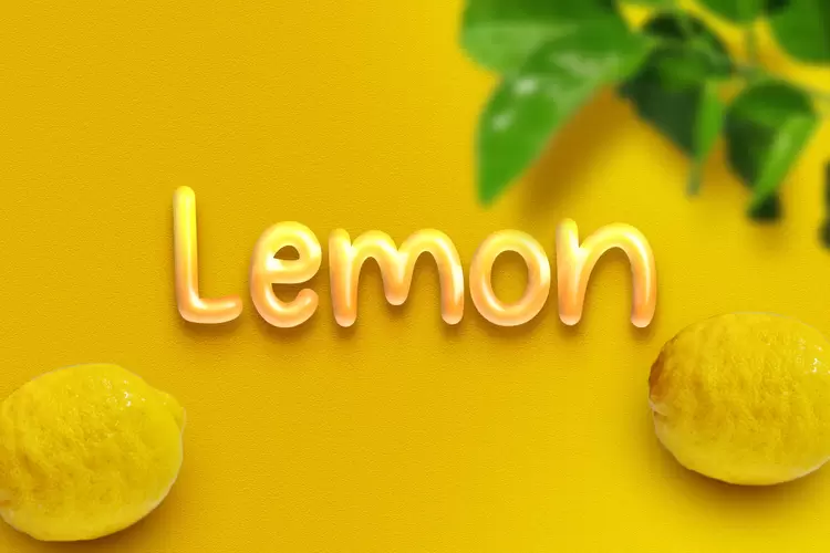 LEMON艺术字