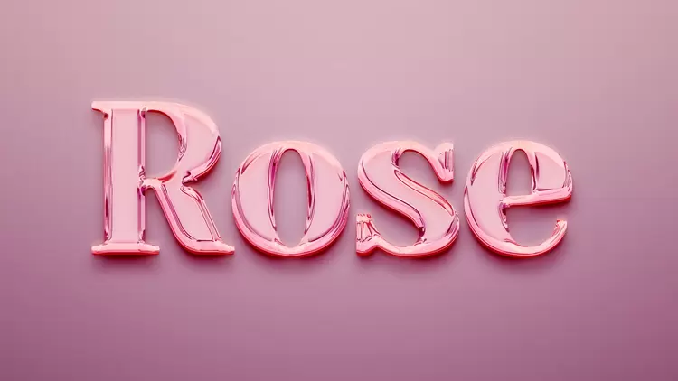 ROSE艺术字