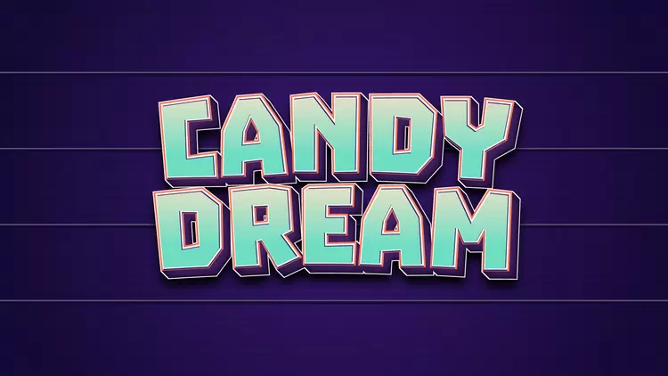 CANDY-DREAM艺术字
