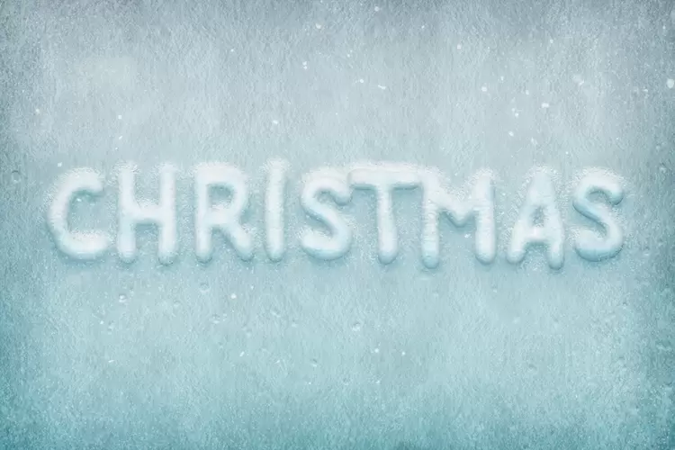 CHRISTMAS艺术字