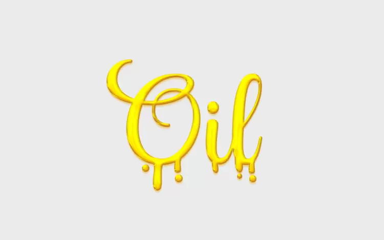 OIL艺术字