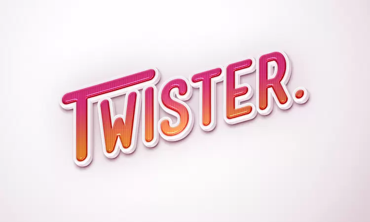 TWISTER艺术字