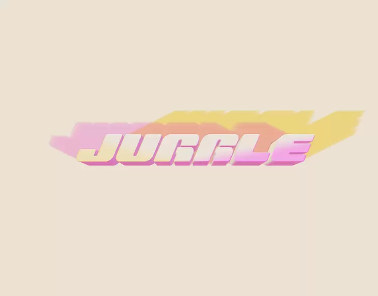 JUGGLE艺术字