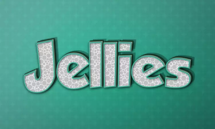 Jellies艺术字