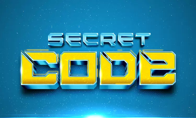 SECRET-CODE艺术字