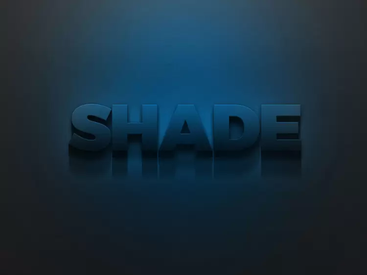 SHADE艺术字