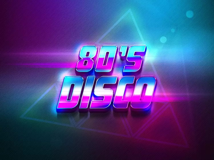 80s-DISCO艺术字