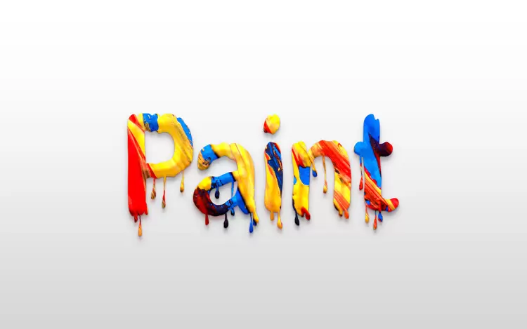PAINT艺术字