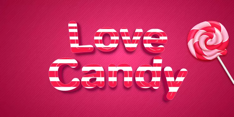 LOVE-CANDY艺术字