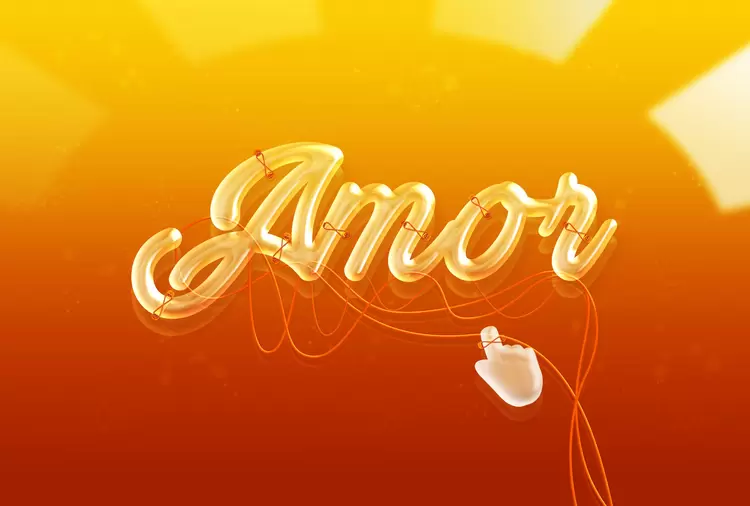 Amor艺术字