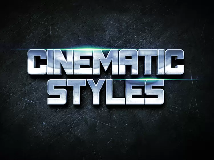CINEMATIC-STYLES艺术字