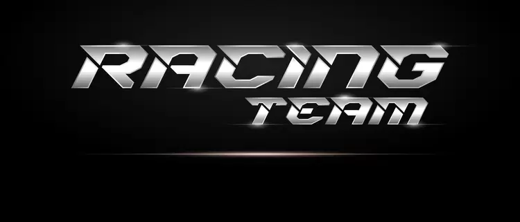 RACING-TEAM艺术字