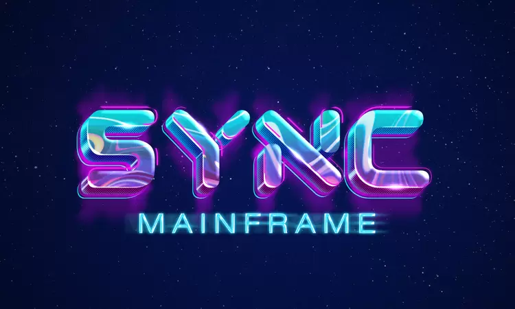 SYNC-MAINFRAME艺术字