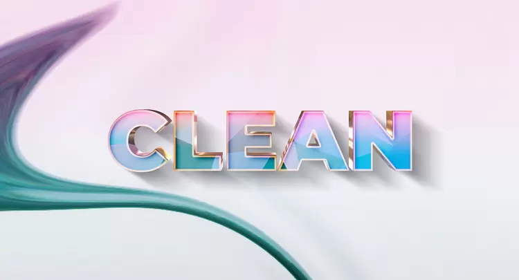 CLEAN艺术字