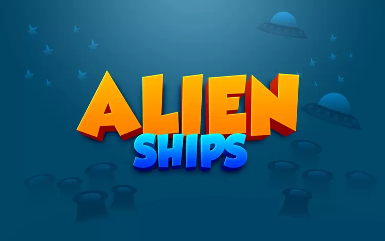ALIEN-SHIPS艺术字