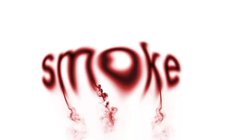 SMOKE艺术字