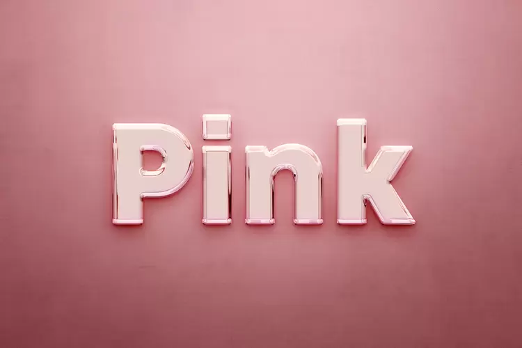 PINK艺术字
