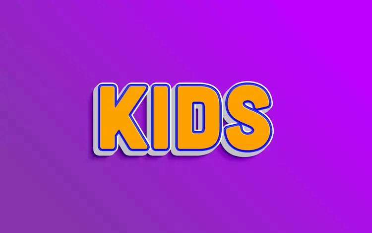 KIDS艺术字