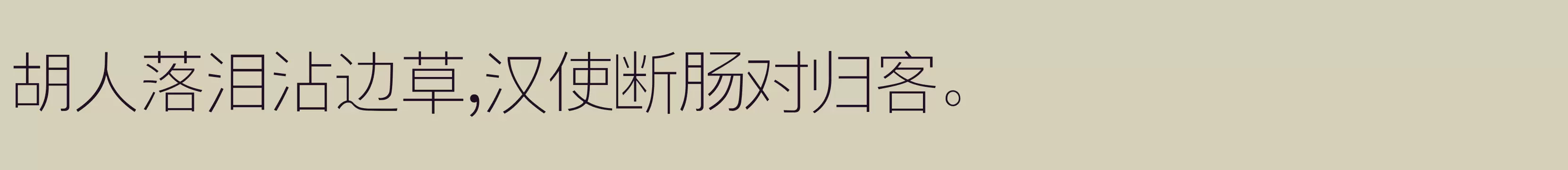  细体 - 字体文件免费下载