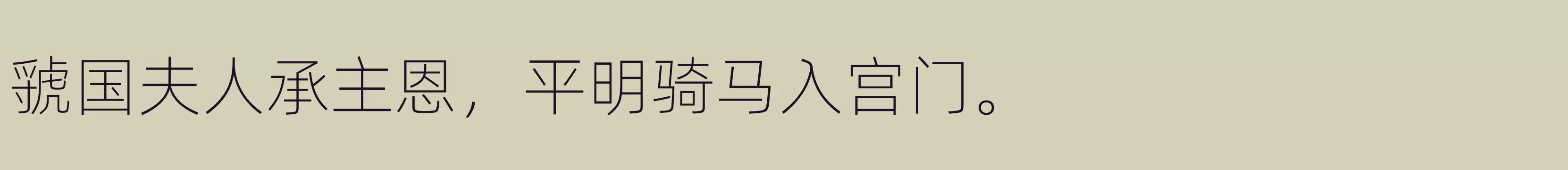 Thin - 字体文件免费下载