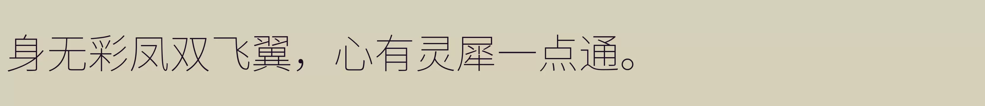 Thin - 字体文件免费下载