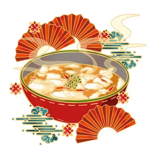 中华美食-鱼肉火锅插图