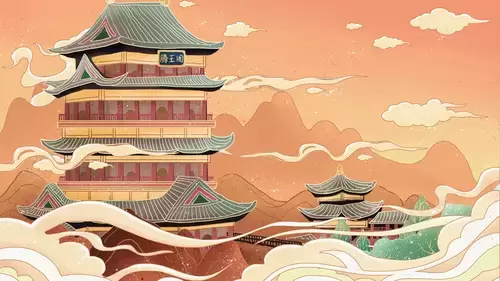 中国著名古建筑-滕王阁插图