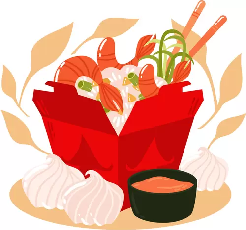各地美食-虾插图