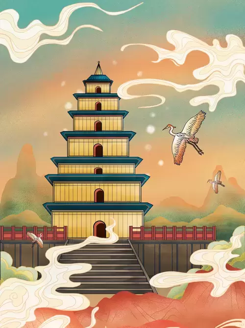 中国著名古建筑-大雁塔插图