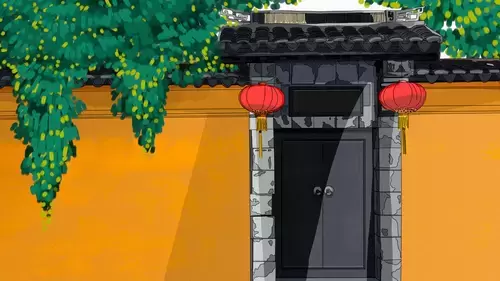中国古建-古宅院门插图
