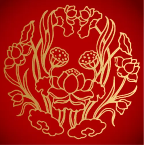 汉字图案插图