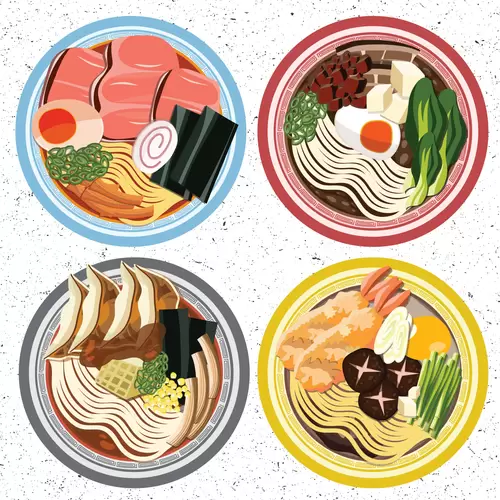 日本美食-面插图
