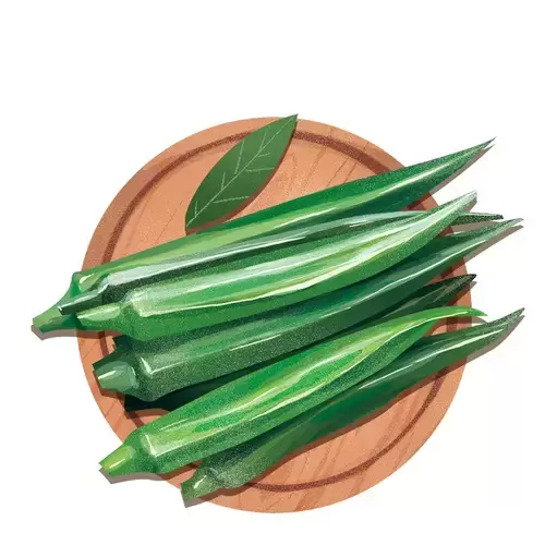 蔬菜-秋葵插图
