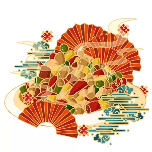 中华美食-松仁玉米插图