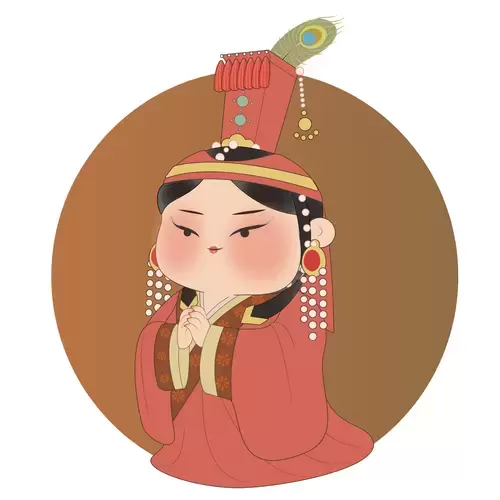 古代仕女插图