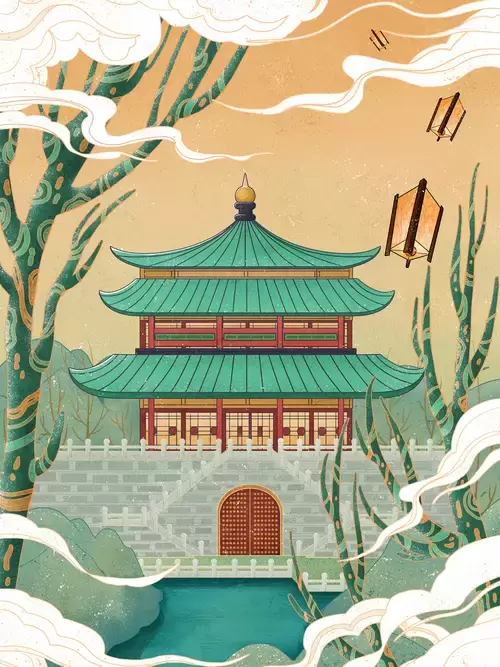中国著名古建筑-西安鼓楼插图