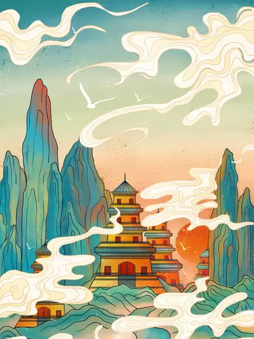 中国著名古建筑-灵光塔插图