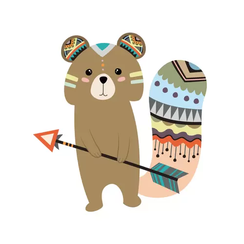 森林动物-熊插图