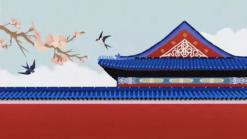 中国古建-古院围墙插图