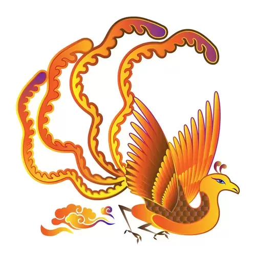 中国神兽-朱雀插图