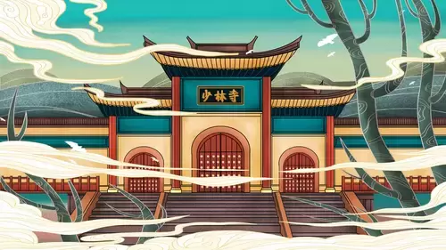中国著名古建筑-少林寺插图