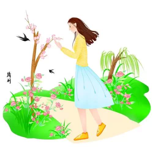 清明节-花开燕语插图