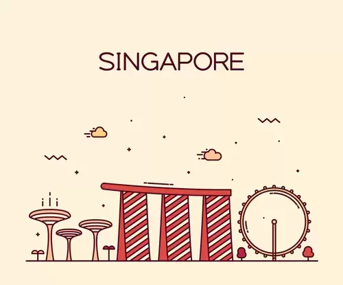 全球城市印象-新加坡插图