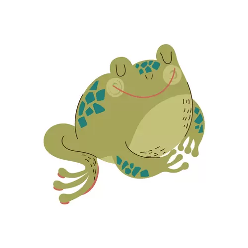 卡通动物-青蛙插图