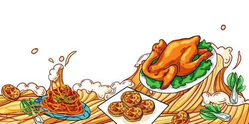 中华美食-烤鸭插图