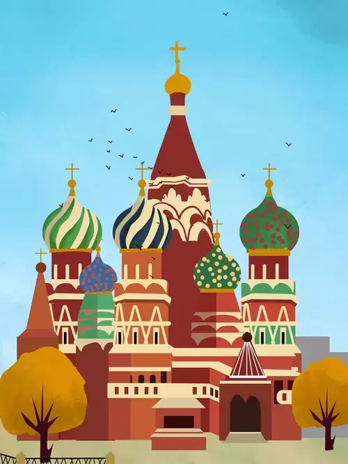 世界印象-俄罗斯插图